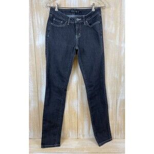 PrAna Jeans Women's Size 2/26 Black Skinny Denim Low Rise